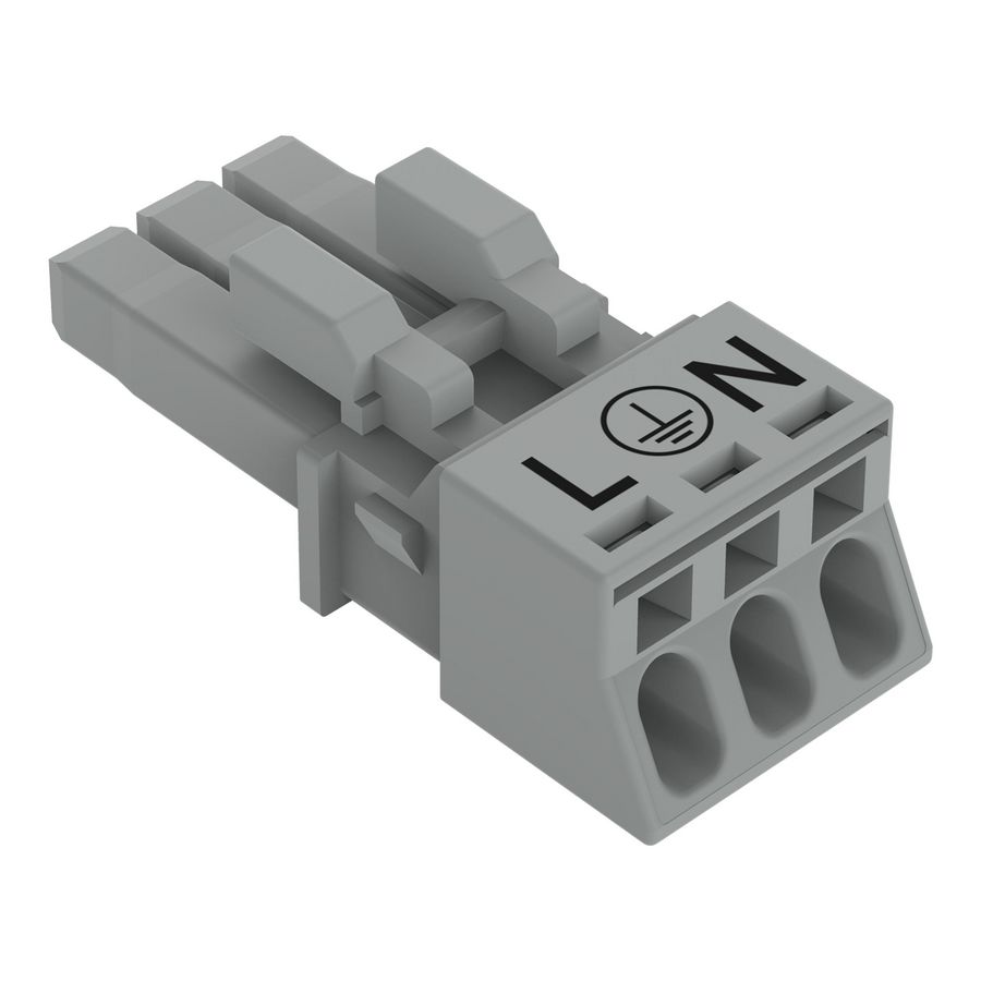 Female 3-polig Cod. B 890-243/060-000 VVE=50