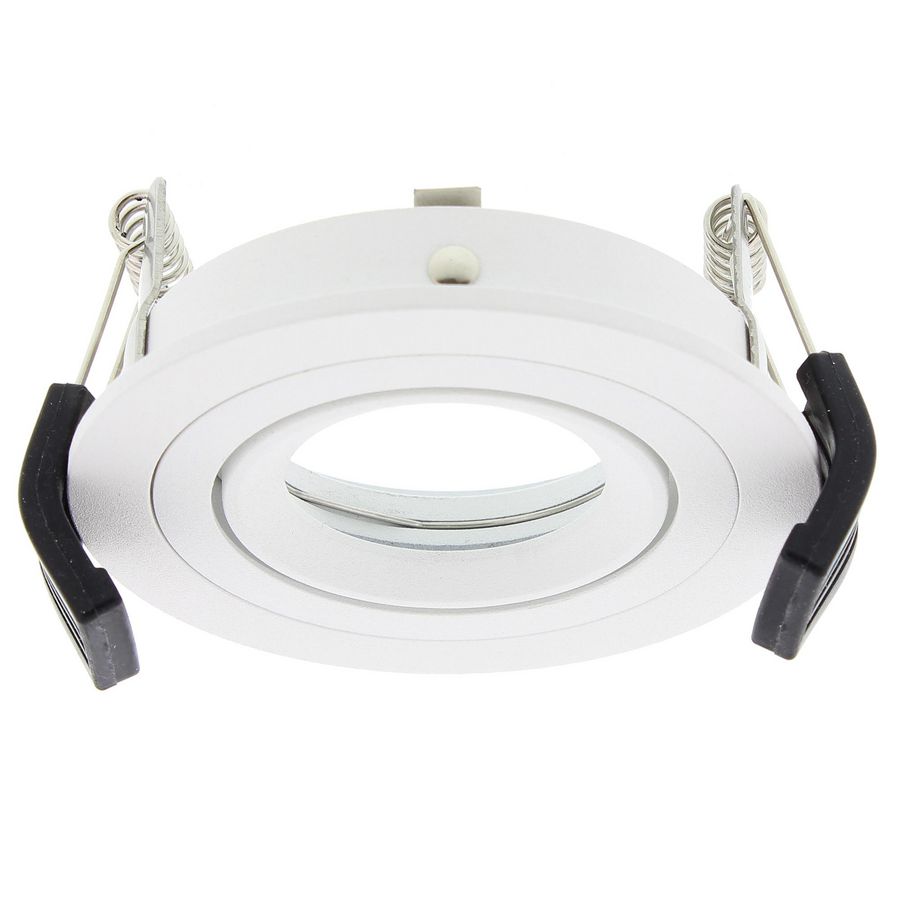 Rond Lumiko modulair inbouw armatuur 90mm wit kantelbaar