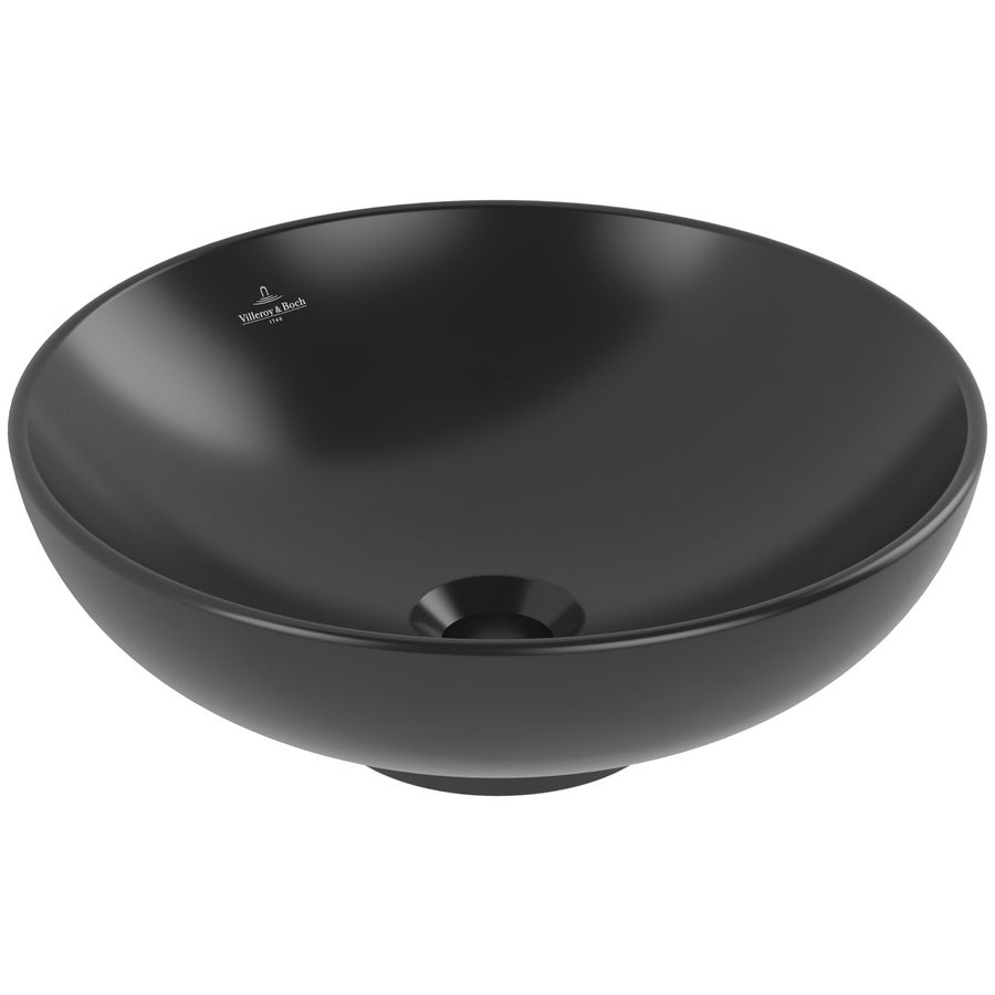 Opzetwastafel Loop Friends Pure Black CeramicPlus 4A4601R7