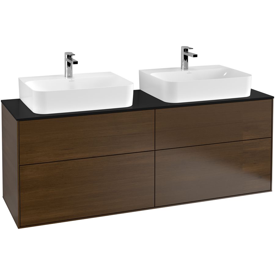 Wastafelonderkast Finion 1600x603x501mm W.Veneer F18200GN