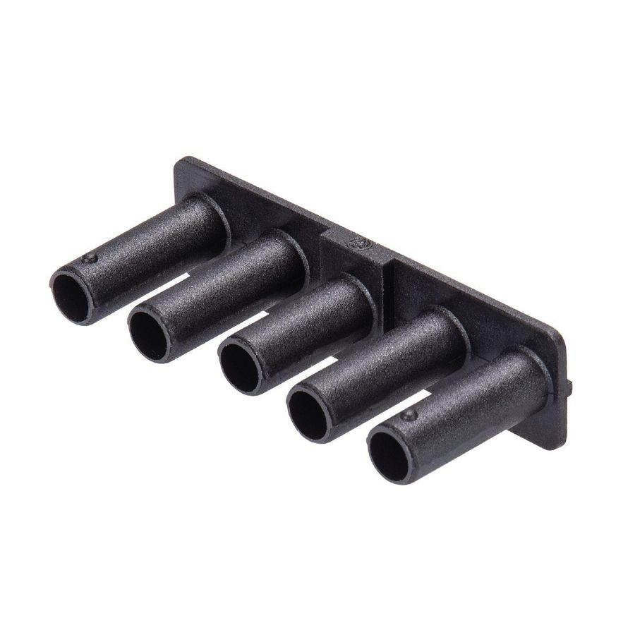 Connector ST18/5 afsluitstuk ST18/5b vS Zwart VVE=100