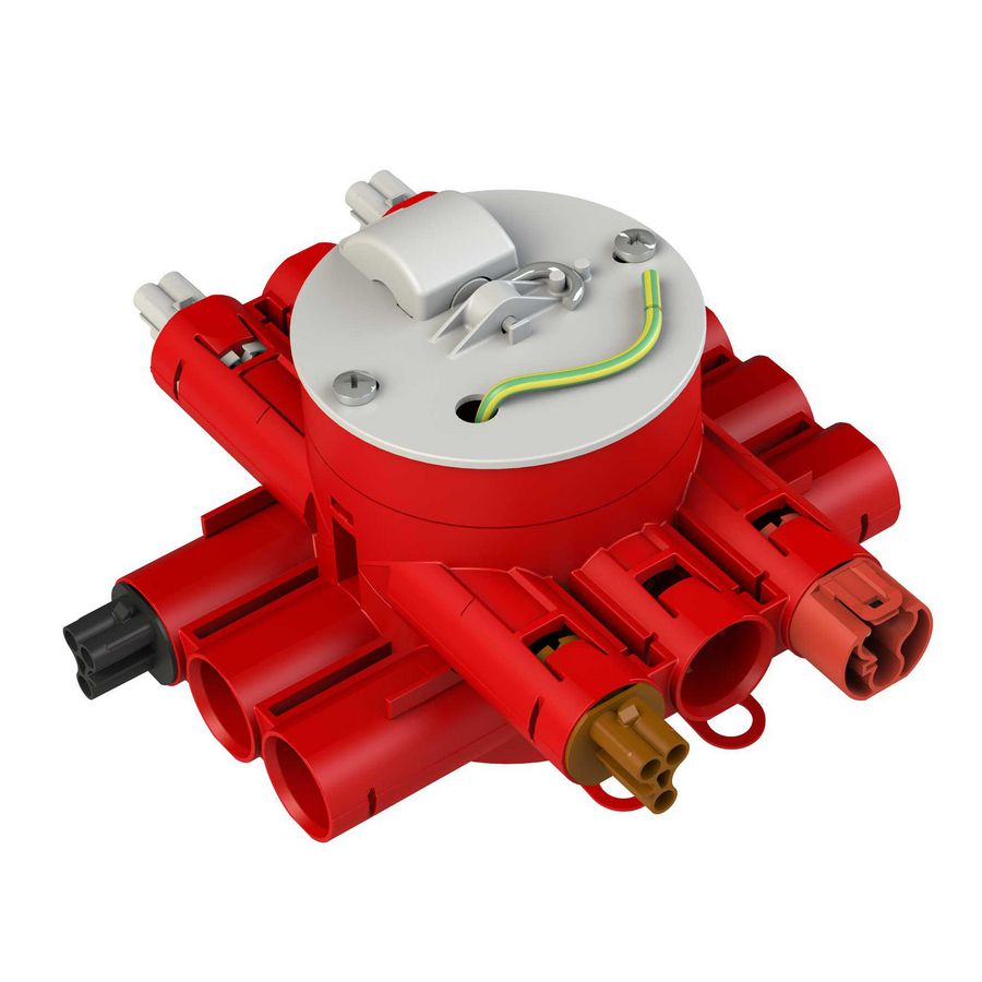 Stekerbare centraaldoos CW75-SD1-brandwerend