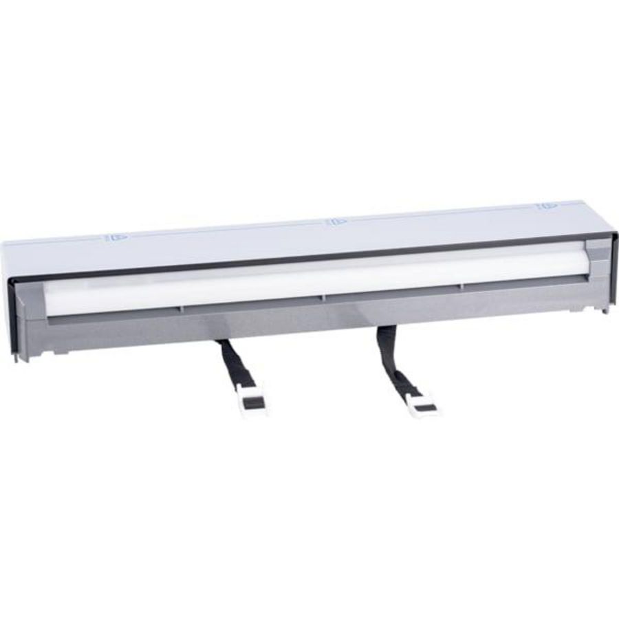 Reservoirdeksel sanitairmodule Plus wc zwart chroom/geborsteld alu.