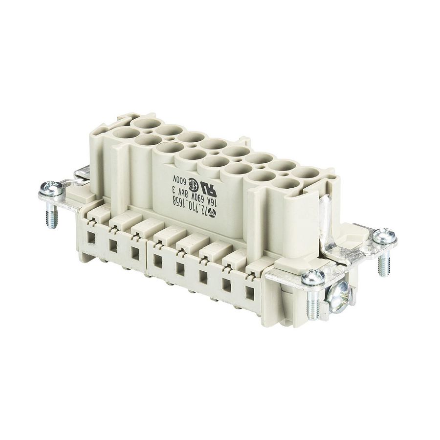 Contactblok insert Male BAS STC 16 69 VVE=10