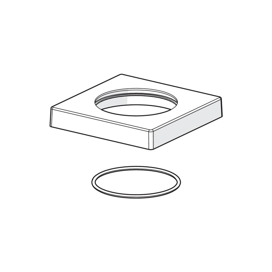 Rozet 75x75 mm compleet einz 59914214