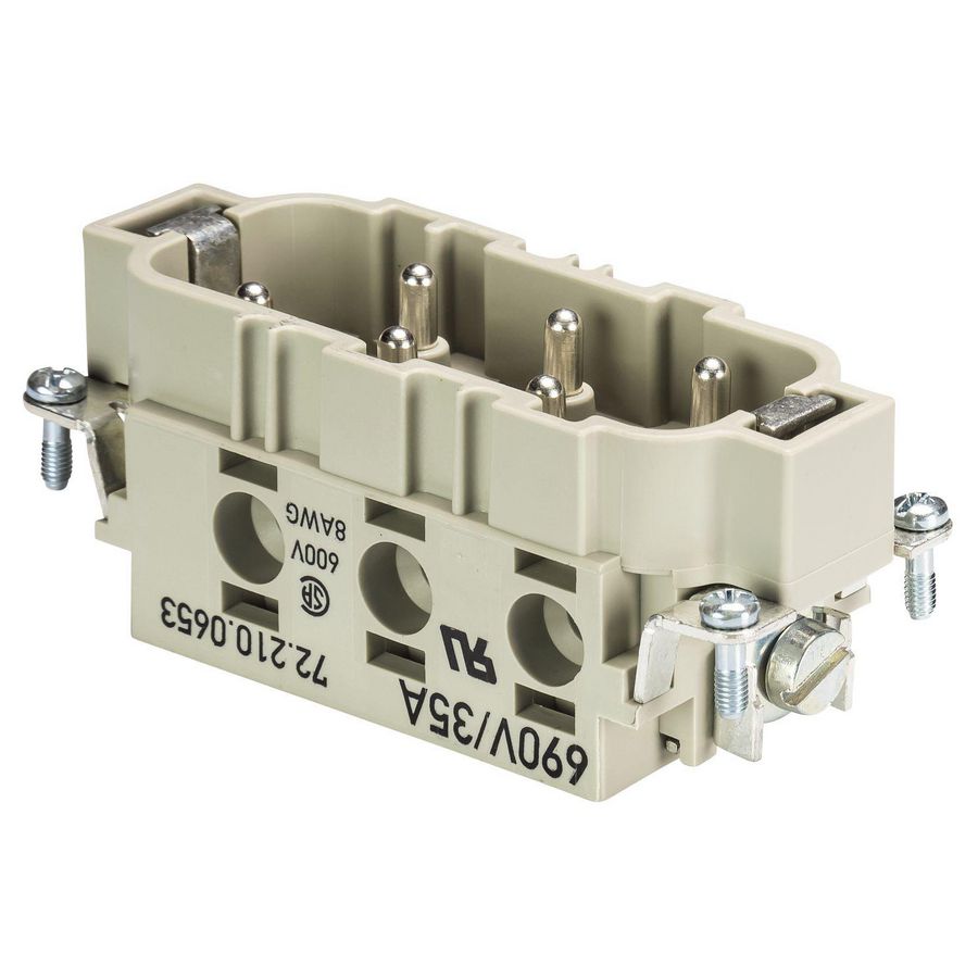 Klemadapter steker 6-polig schroef 690/35 VVE=10