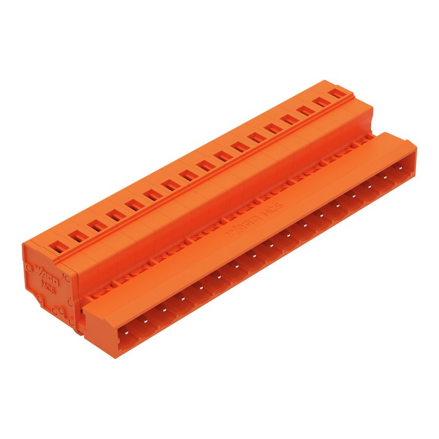1-draads male steker 2,5mm² oranje 231-647/018-000 VVE=25