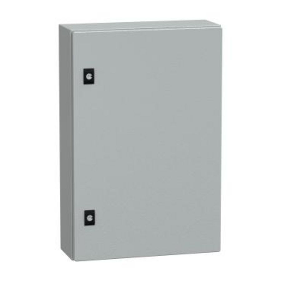 Deur montageplaat 600x400x150mm IP66/IK10 RA Spacial CRN