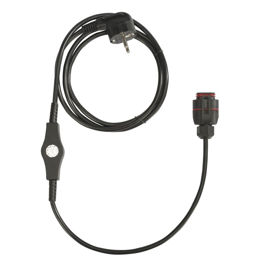 Aansluitsnoer max. beveiliging + connector Alpha2