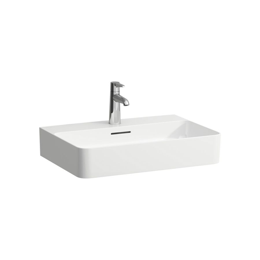 Wastafel Onderzijde Geslepen Val 60X42 wit