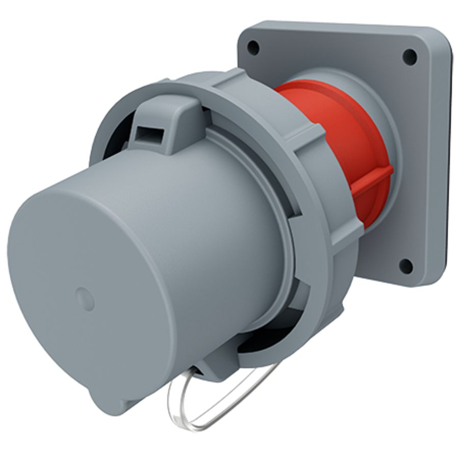 Toestelcontactstop 63A 4-polig  6H 400V IP67 1256