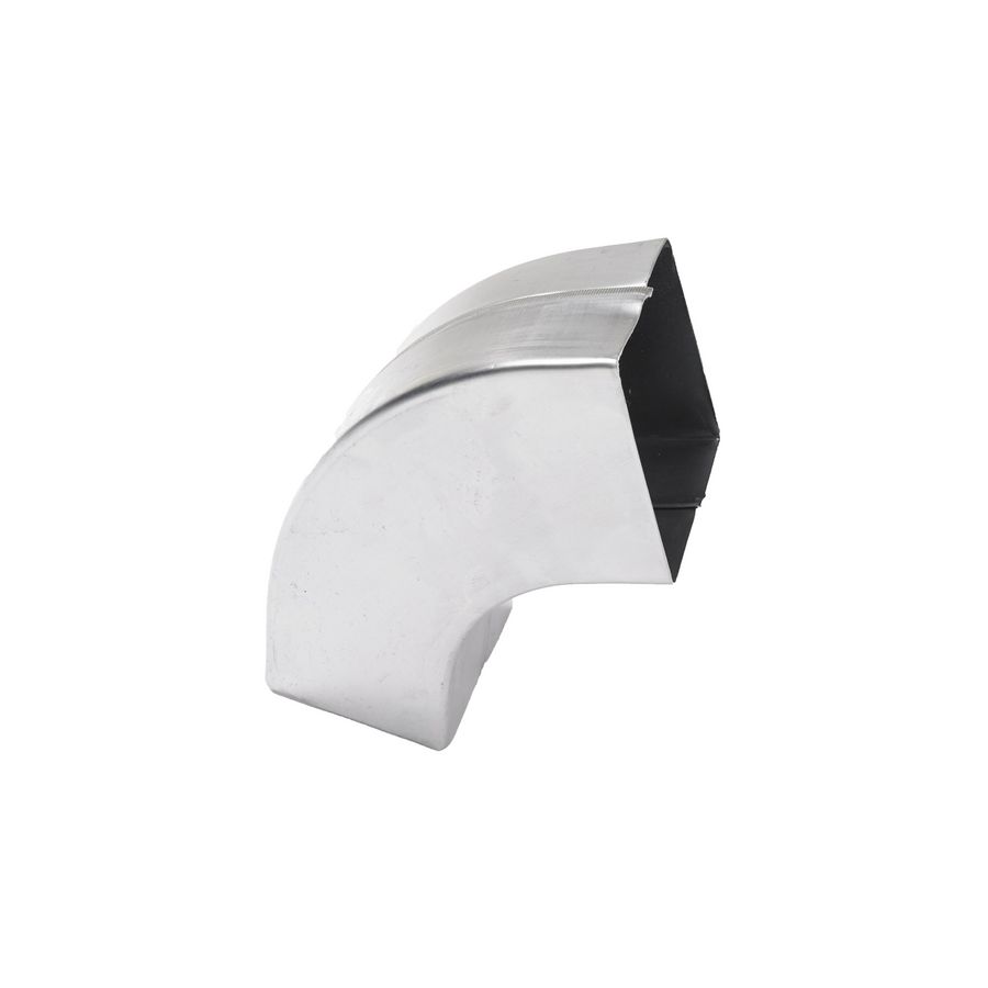 Zinken HWA bocht vierkant 72° 100x100mm