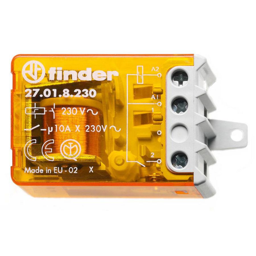 Impulsrelais 1 maakcontact 10A 230V AC