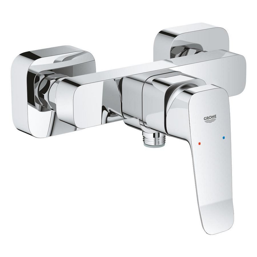 Douchemengkraan Dice chroom hoh 150mm incl. s-koppelingen