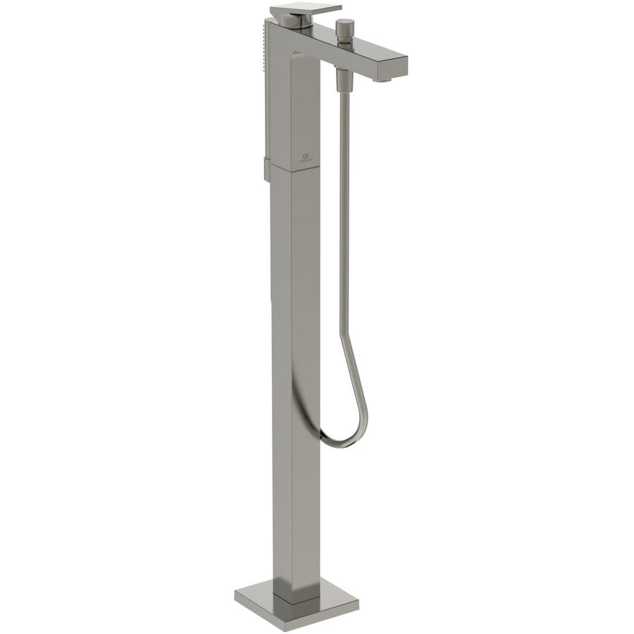 Badmengkraan vrijstaand (afbouwdeel) silver storm (rvs-look) Extra