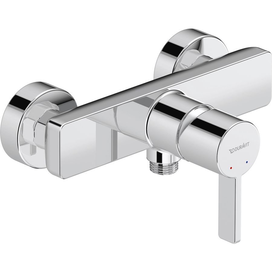 D-Neo 1-hendel douchemengkraan opb chroom 209x140x100mm