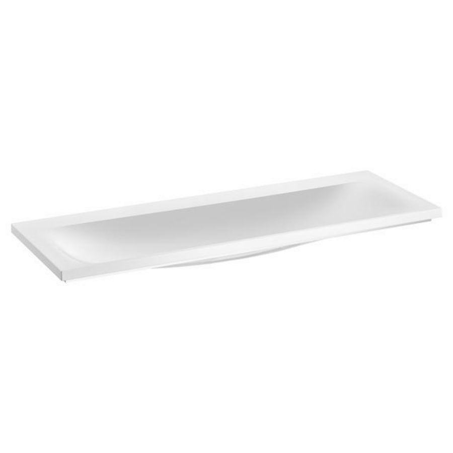 Mineraalgegoten wastafel zonder kraangat 34081311300