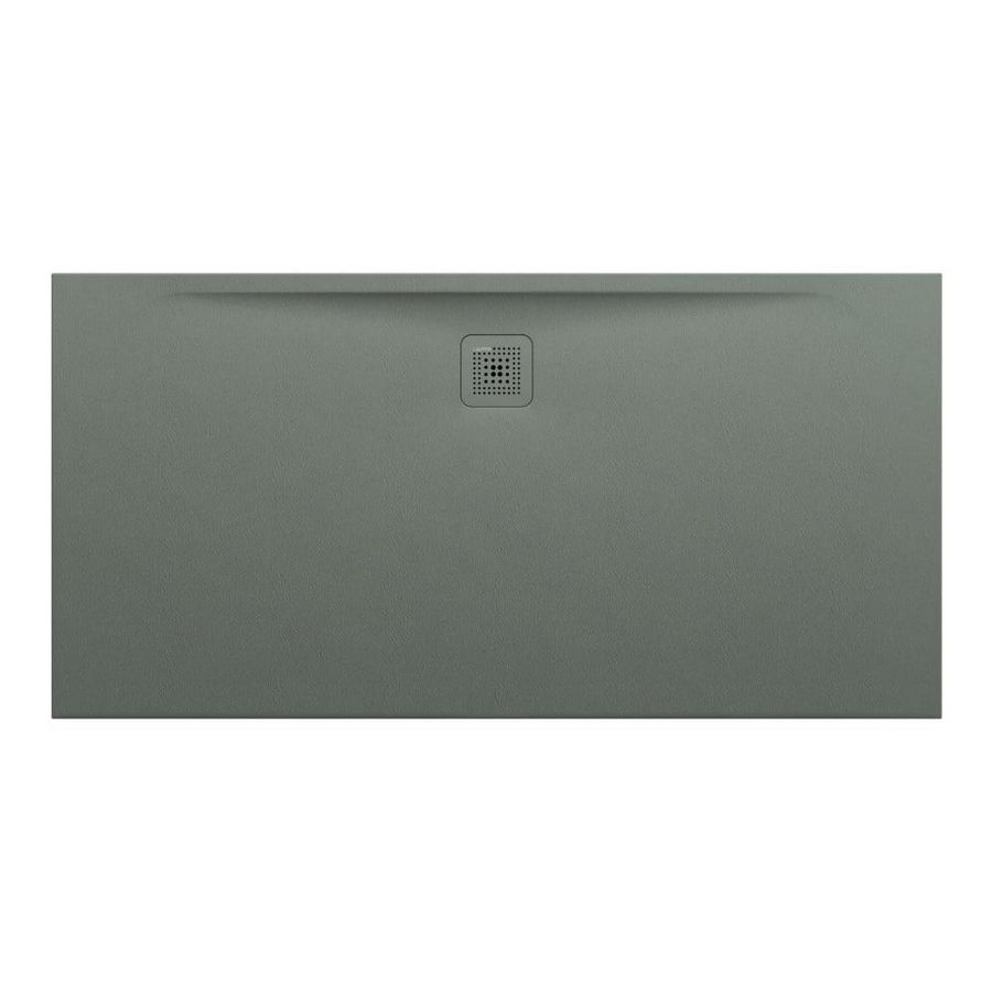 Pro douchevloer 1600X800mm Marbond Concrete afvoer aan lange zijde H2109540790001