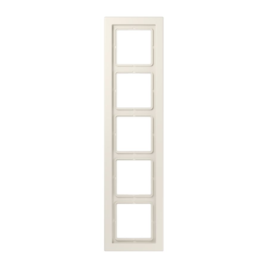Afdekraam wit 5-voudig LS-design
