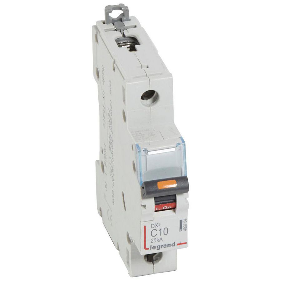 Installatieautomaat 1-polig C-karakteristiek 10A 25kA DX³ DIN