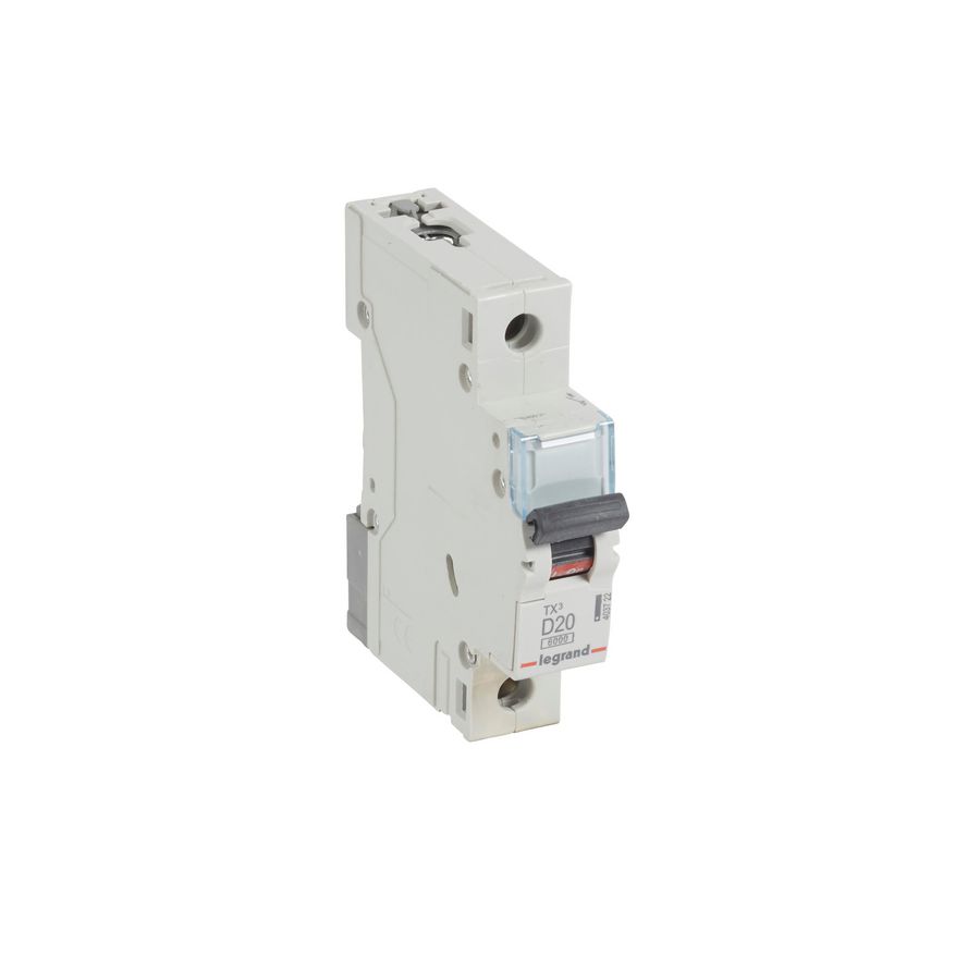 Installatieautomaat MCB TX3 1-polig D-karakteristiek 20A 6000A