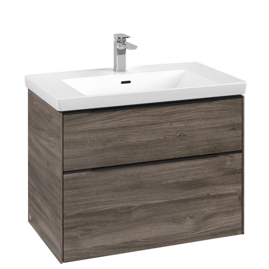 Wastafelonderkast Subway 3.0 772x576x478mm Stone Oak C574L1RK