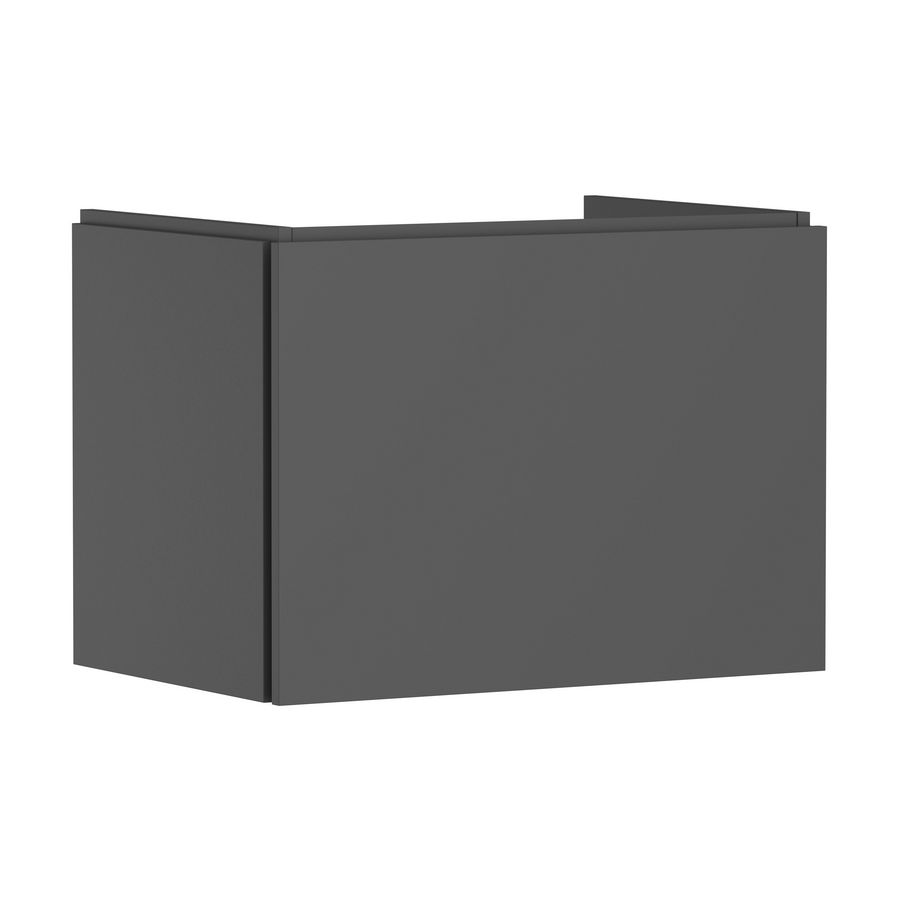 Badmeubel Xilesa E 680/470+1 lade wastafel Slate Matt Grey