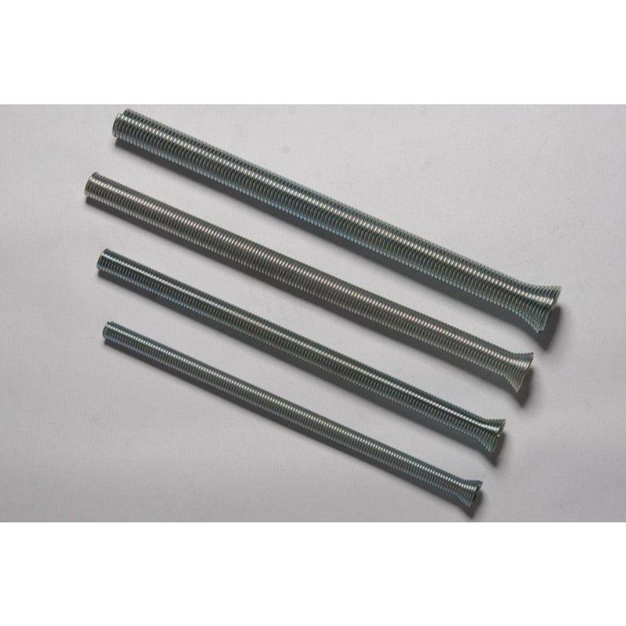 Plooiveren koper buis ø10,5mmx27cm galvan. draad VVE=25
