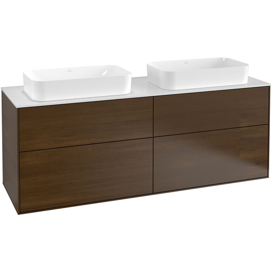 Wastafelonderkast Finion 1600x603x501mm W.Veneer F31100GN
