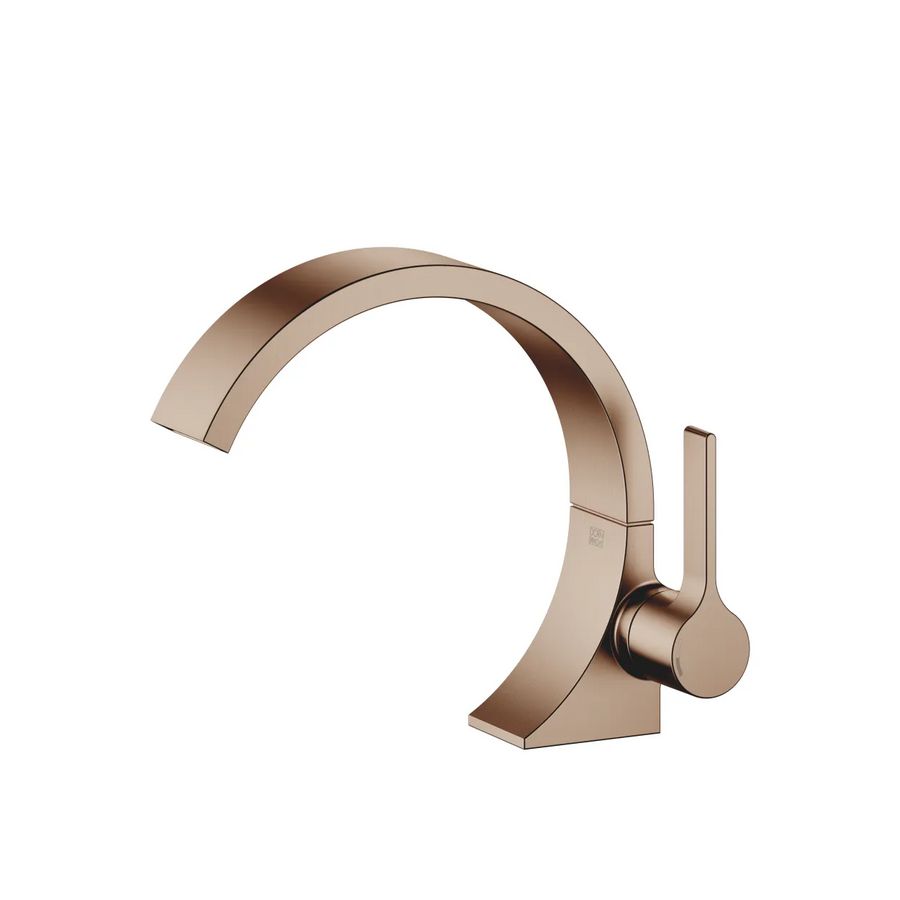 Eengreeps wastafelmengkraan CYO z. afgar. BG