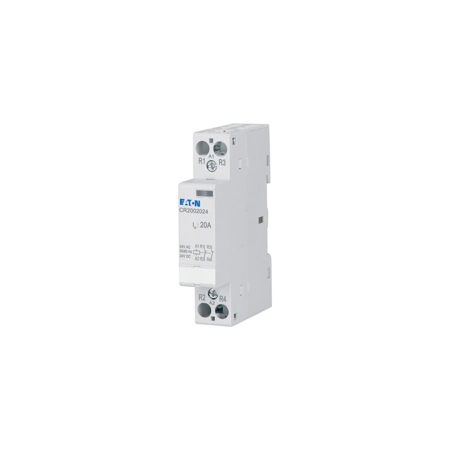 Installatierelais, 24V AC/DC, 20A, 2NC, 1TE Eaton