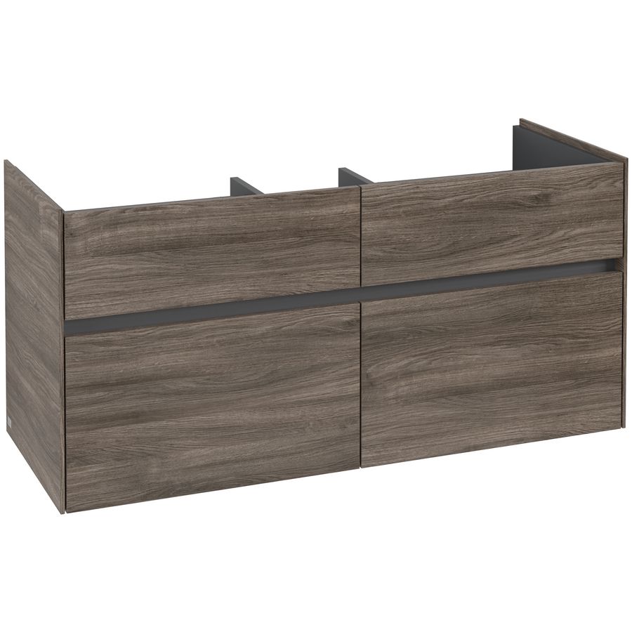 Wastafelonderkast Collaro 1154x546x444mm Stone Oak C01200RK