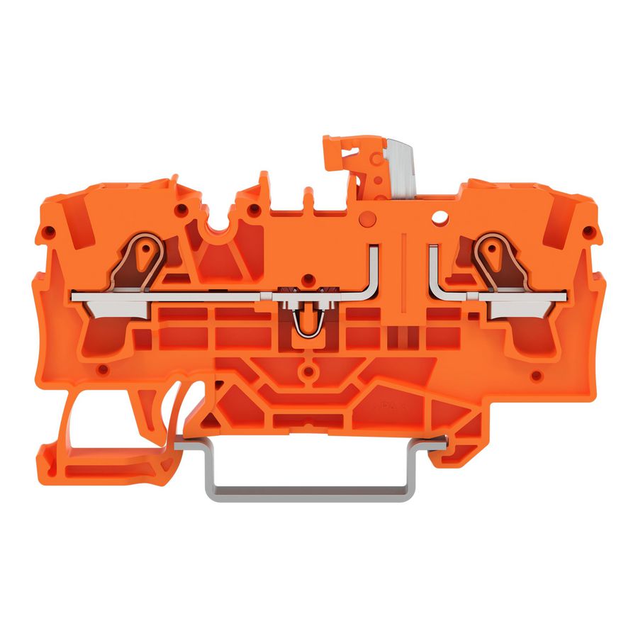 2-draads scheidingsklem met draaibaar scheidingsmes VVE=50