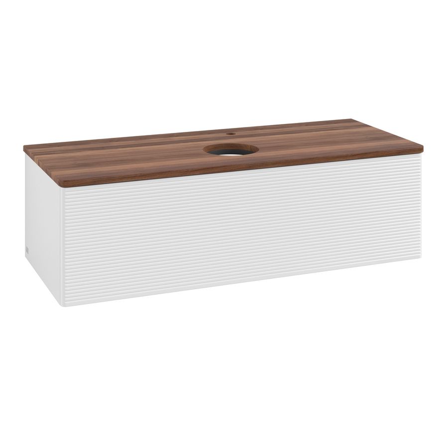 Wastafelonderkast Antao 1200x360x500mm G.White.L L32152GF