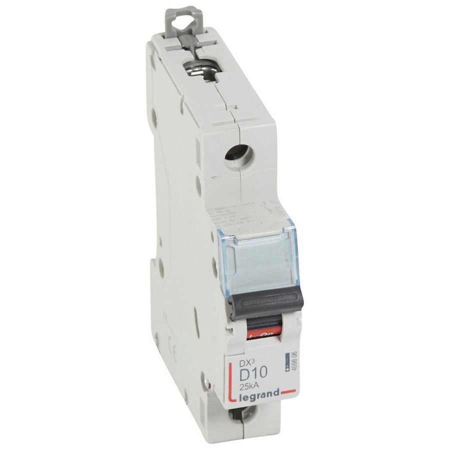 Installatieautomaat 1-polig D-karakteristiek 10A 25kA DX³ DIN
