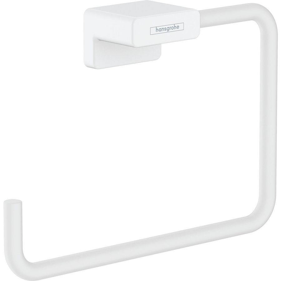 AddStoris handdoekring mat wit