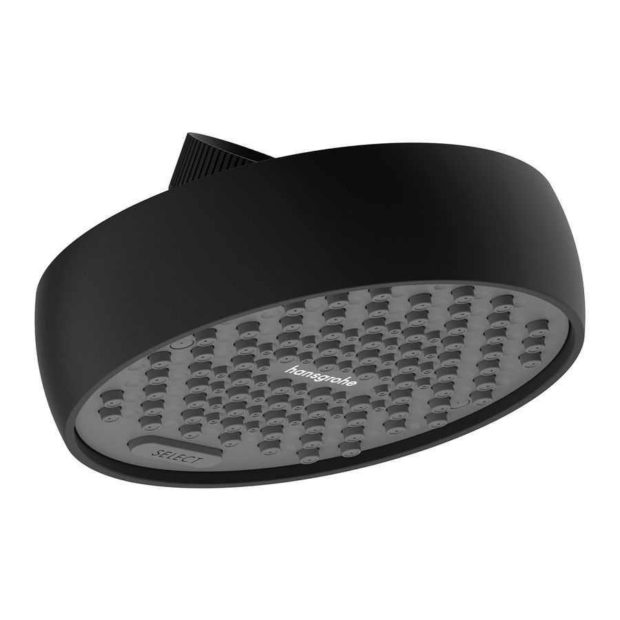 ActiveraS hoofddouche 95 2j EcoSmart mat zwart