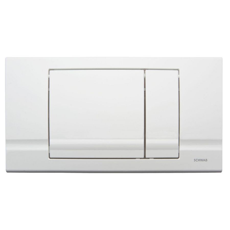 Plate Riva Duo White