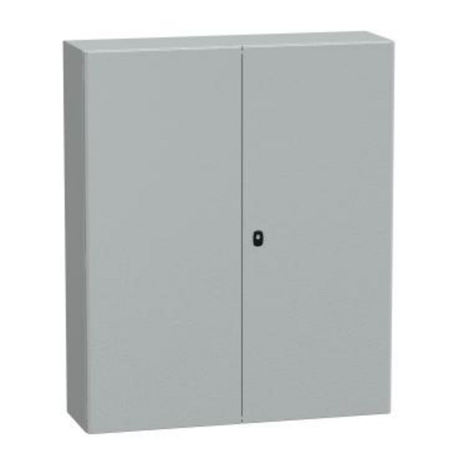 Kast Dubbele deur Montagepl 1200x1000x300mm IP55 Spacial S3D