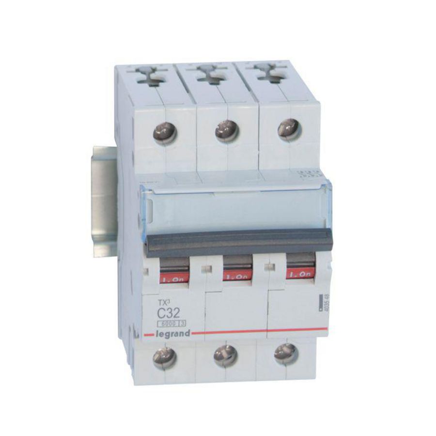 Installatieautomaat MCB TX3 3-polig C-karakteristiek 32A 6000A