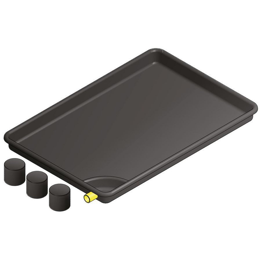 Lekbak met sifon (50mm) 1200 mm x 800 mm