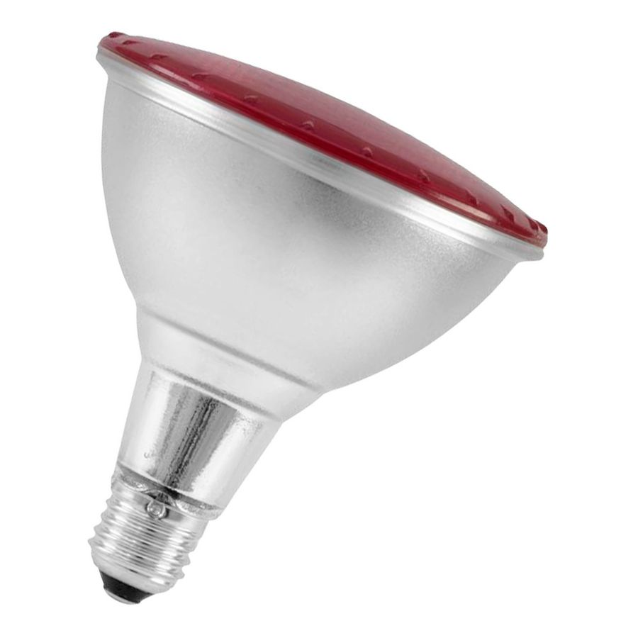 LED-lamp PAR38 E27 100V-240V 15W rood