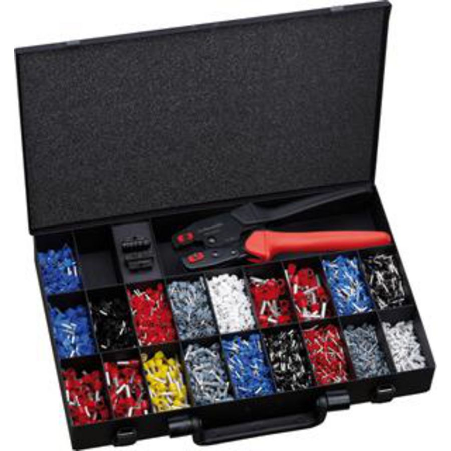 Assortimentskist MPU met geisoleerde adereindh. 0,5-10mm²