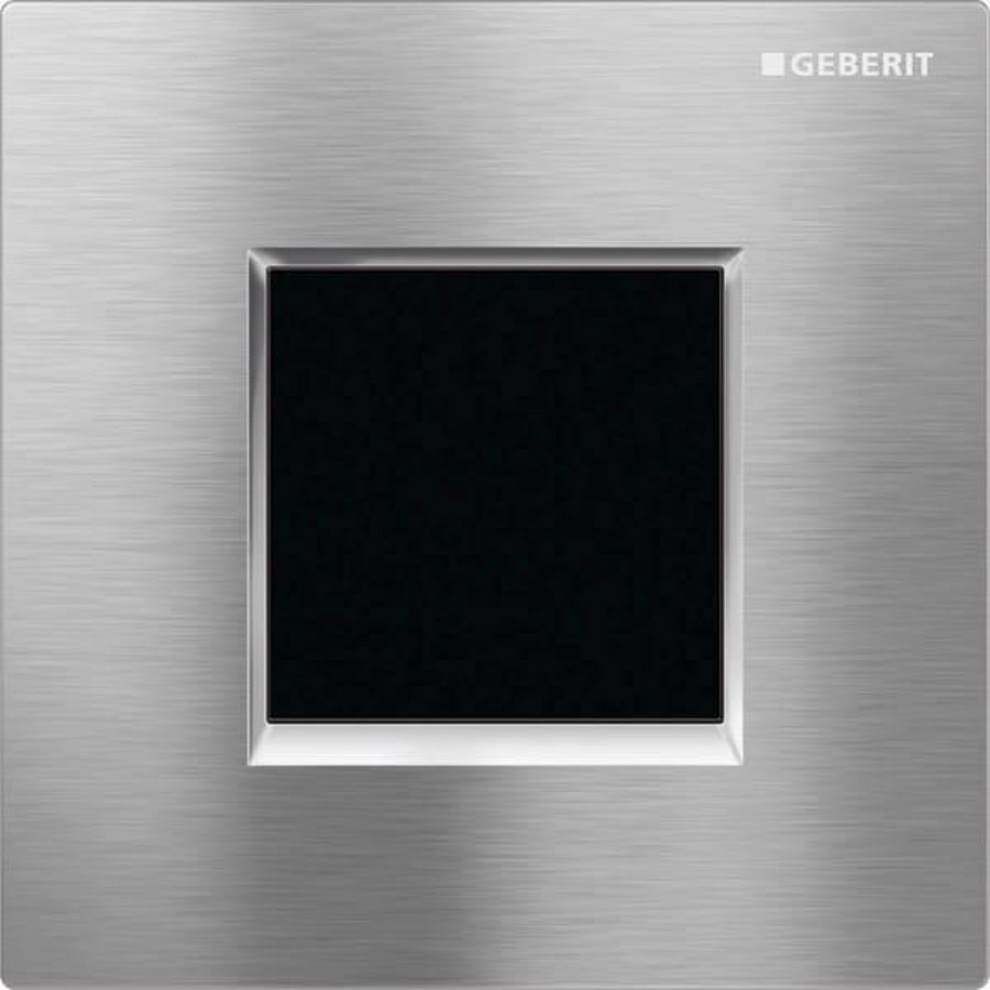 Losse voorplaat v. bedieningspaneel Type30 geborsteld/glans/geborsteld chroom