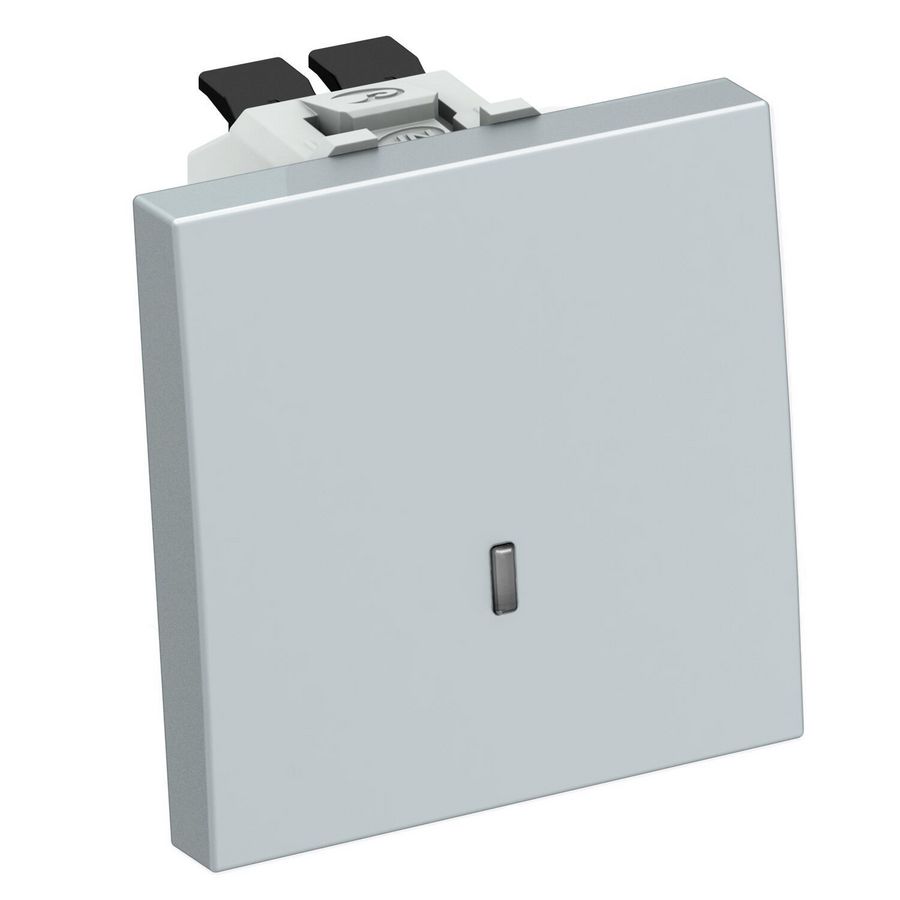 Uit-/wisselschakelaar controlelicht 10 A 250V carbonaat