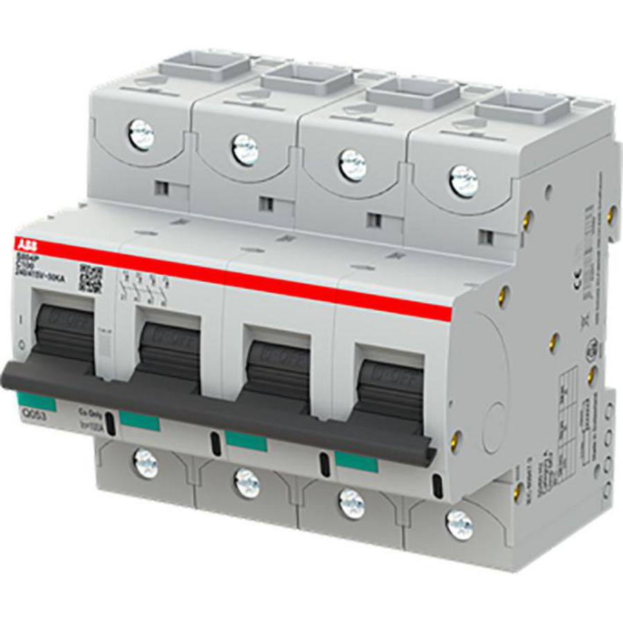 Installatieautomaat 50kA 100A C-karakteristiek 4-polig