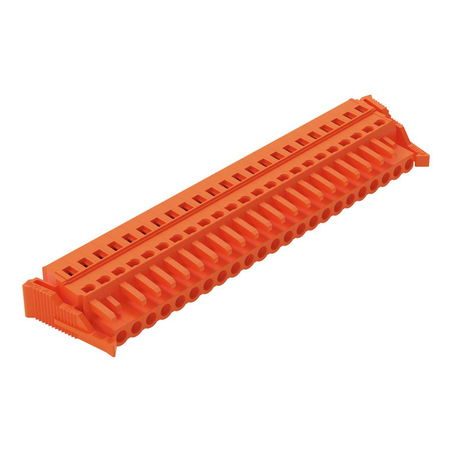1-draads FE steker 2,5 mm² oranje 231-323/037-000 VVE=10