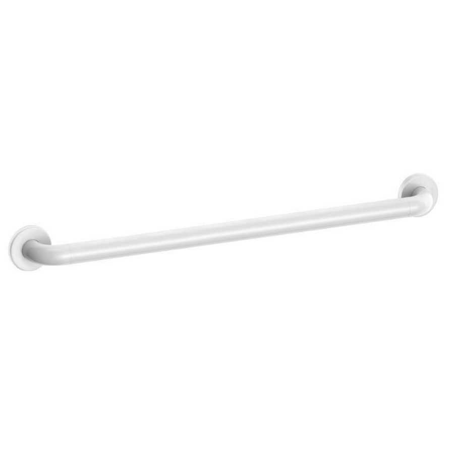 Wandbeugel Ø32mm 900mm staal nylon wit