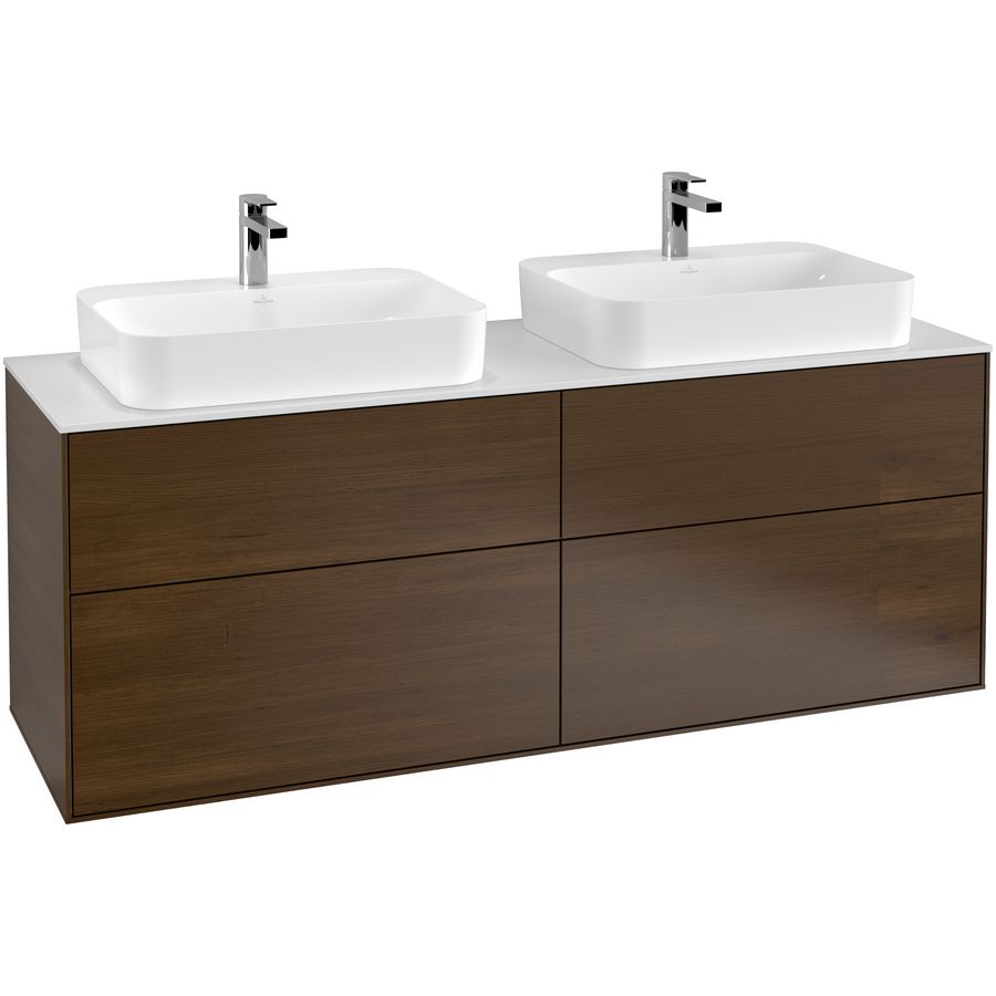 Wastafelonderkast Finion 1600x603x501mm W.Veneer F43100GN