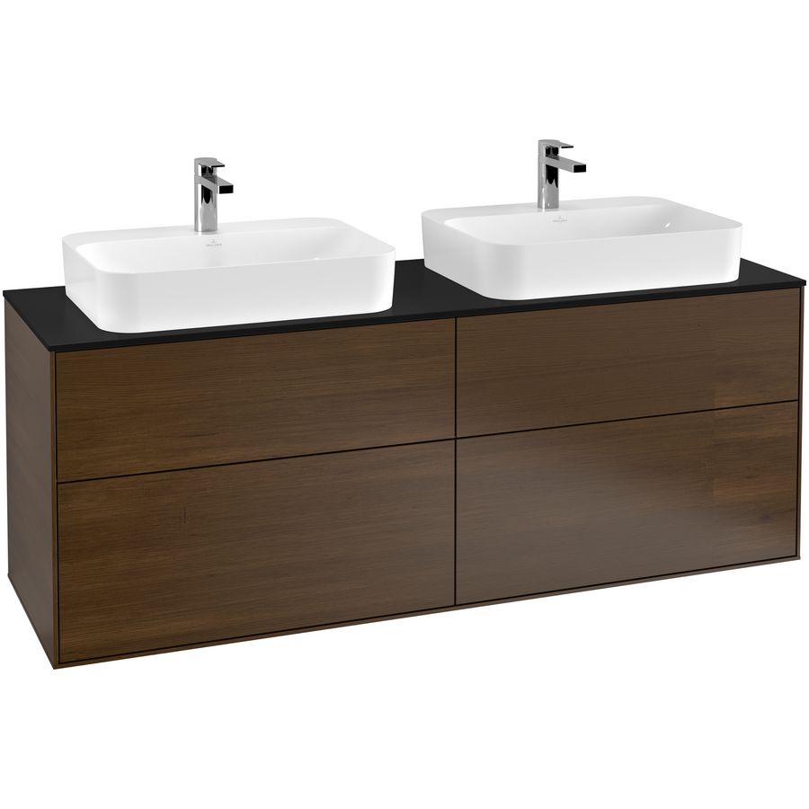 Wastafelonderkast Finion 1600x603x501mm W.Veneer F43200GN